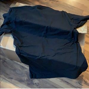 Large box of plain, large black, shirts‼️MUST GO‼️